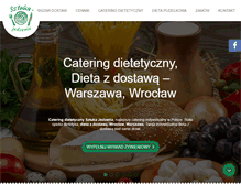 Tablet Screenshot of cateringdietetyczny.pl